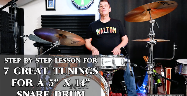 7 Great Tunings For A 5 x 14 Snare WIX TRAILER